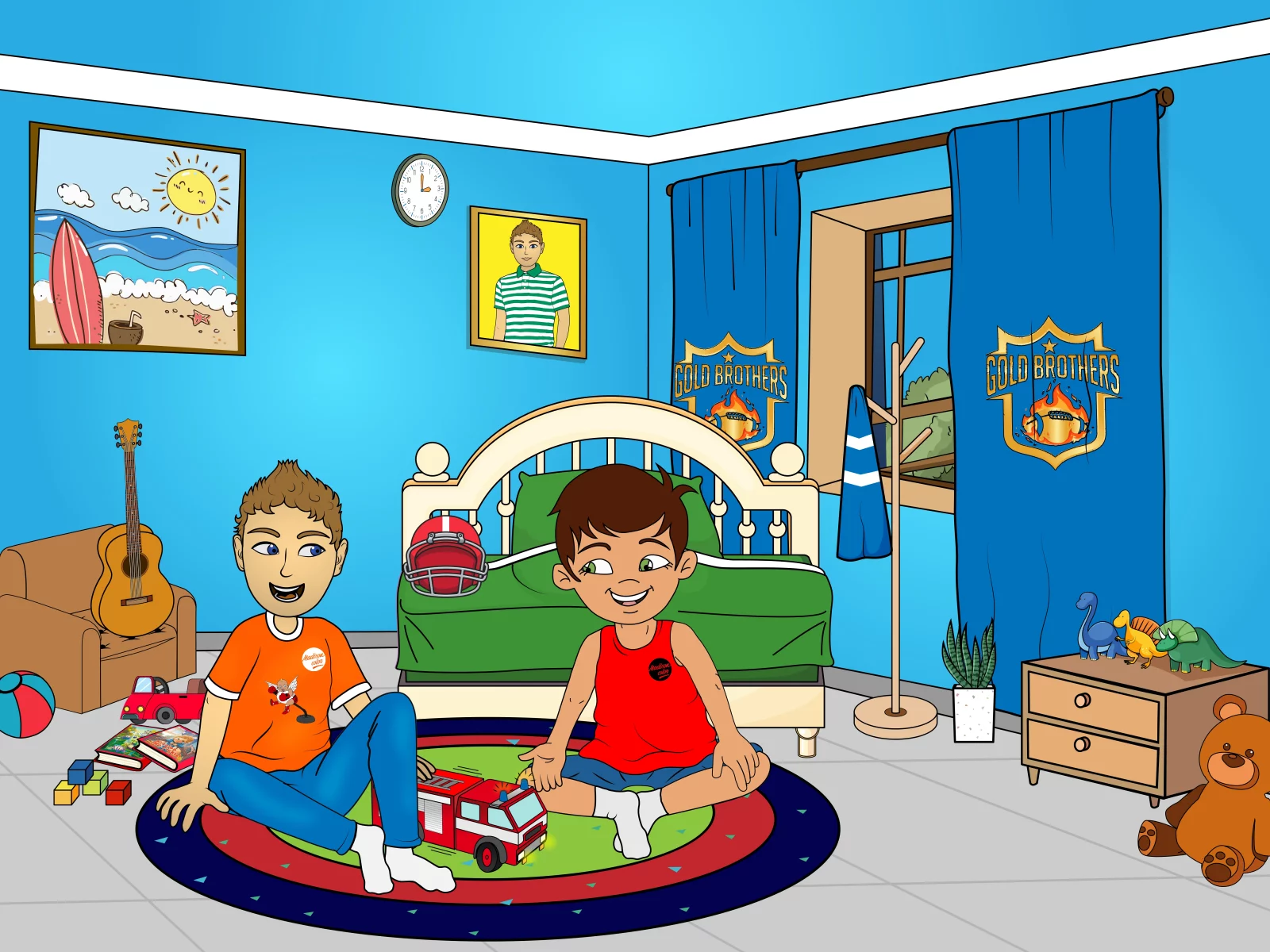 Red alert Trapped in Conrad Tilmann's bedroom!