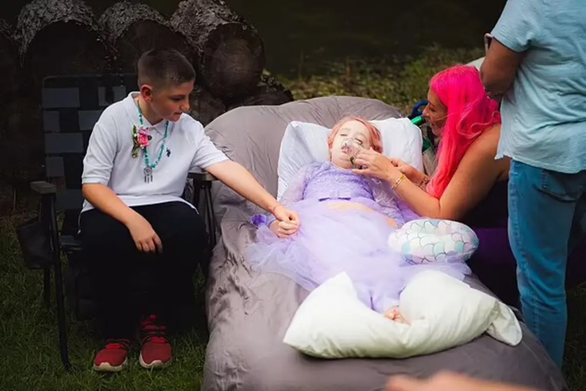 A Princess wedding for Emma Edwards, a little angel gone too soon