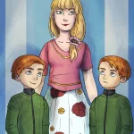 Nicole Hurricane and her both sons
